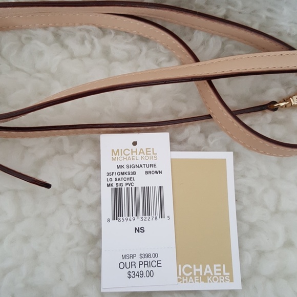 Michael Kors Signature LG Satchel - Picture 6 of 6